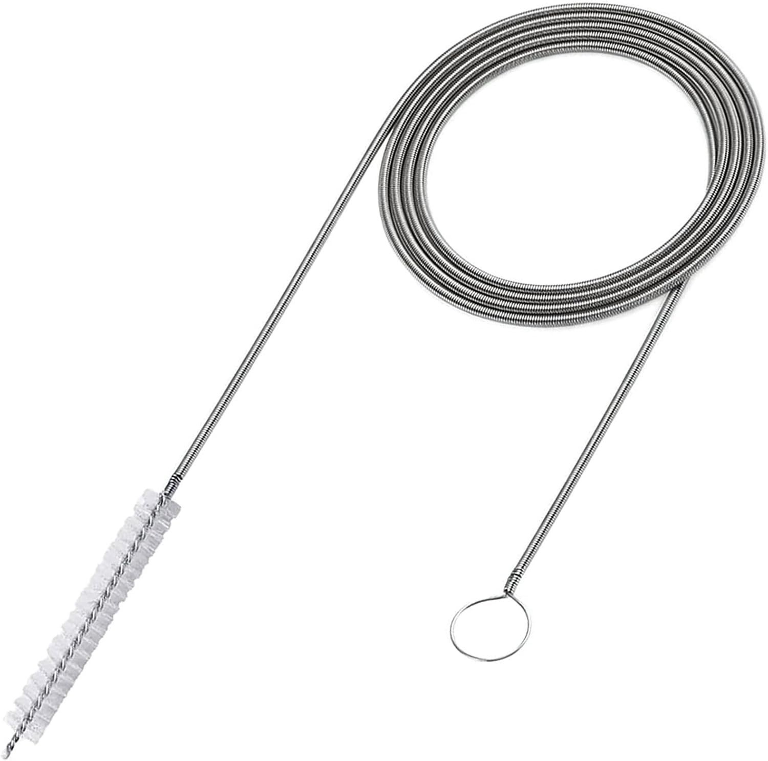Flexibele Reinigingsborstel - 140 - 150 cm - Voor Koelkast en Lange Buizen - Handige Borstel voor Smalle Afvoergaten