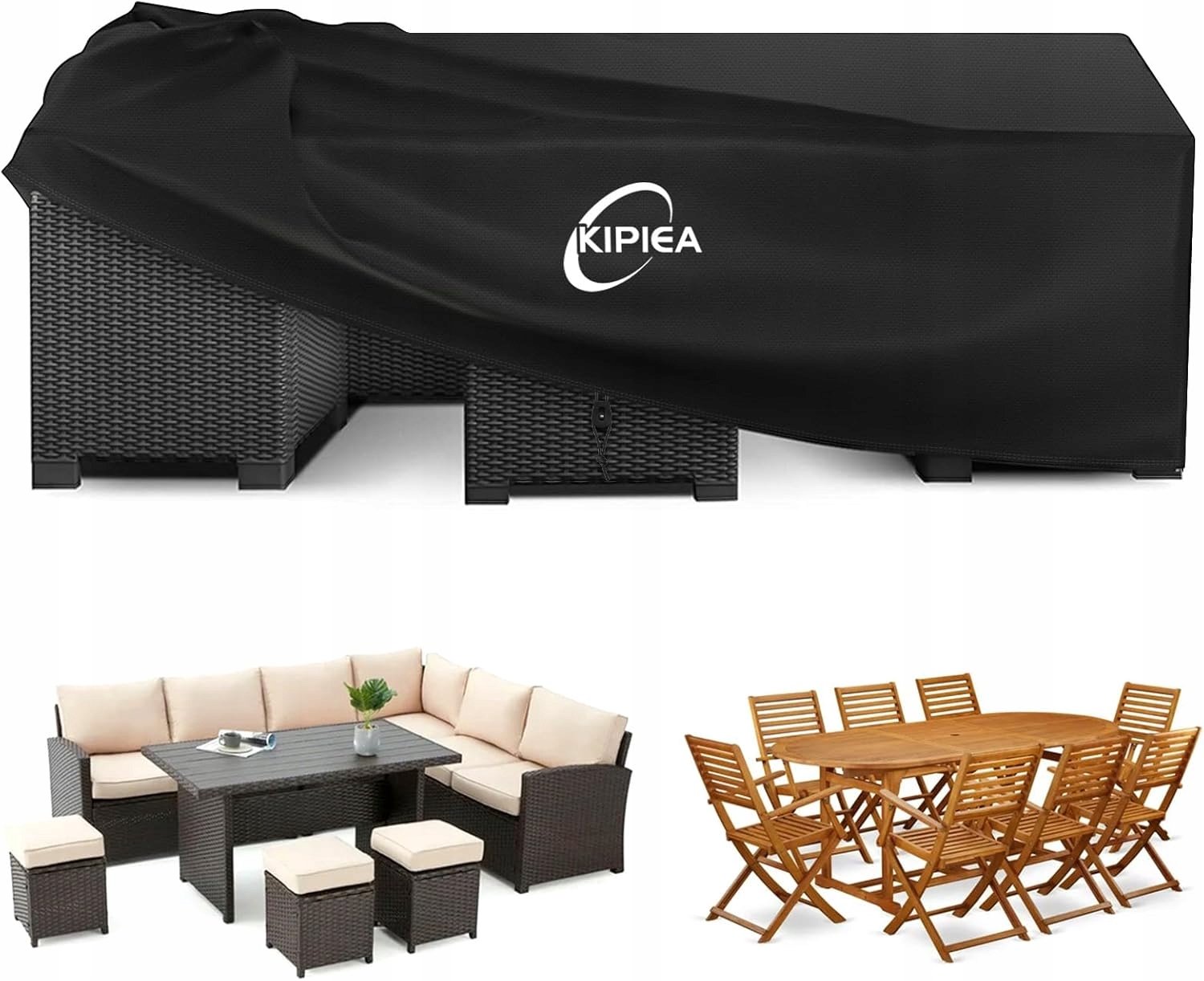 Waterdichte Tuinmeubelhoes 229x147x71 cm - Oxford 420D