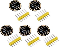 5pcs INMP441 Omnidirectional Microphone Module I2S Interface MEMS High Precision Low Power Compatible with ESP32 - ShopVlot