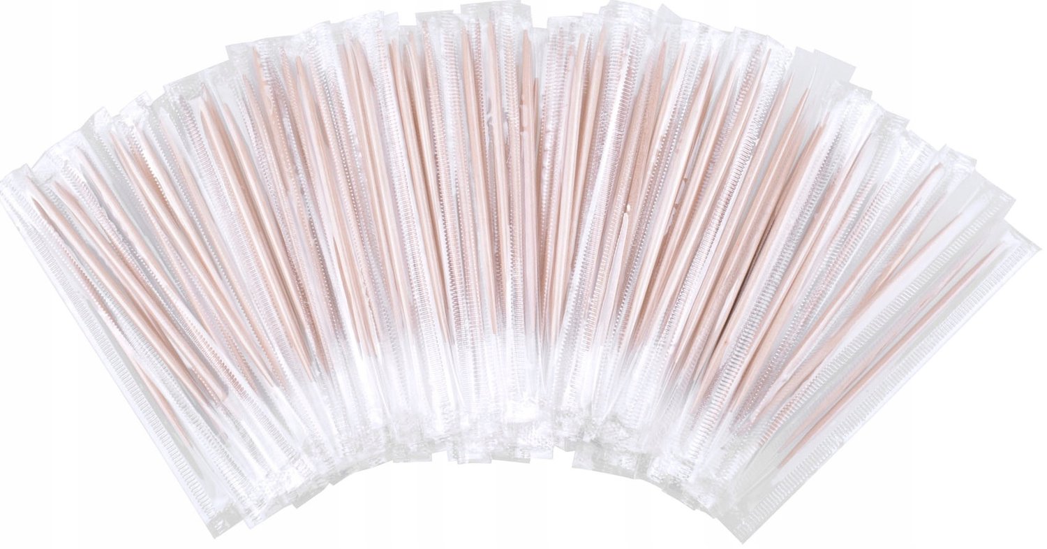 Houten Cocktailprikkers 1000 Stuks - Hygiënisch & Los Verpakt
