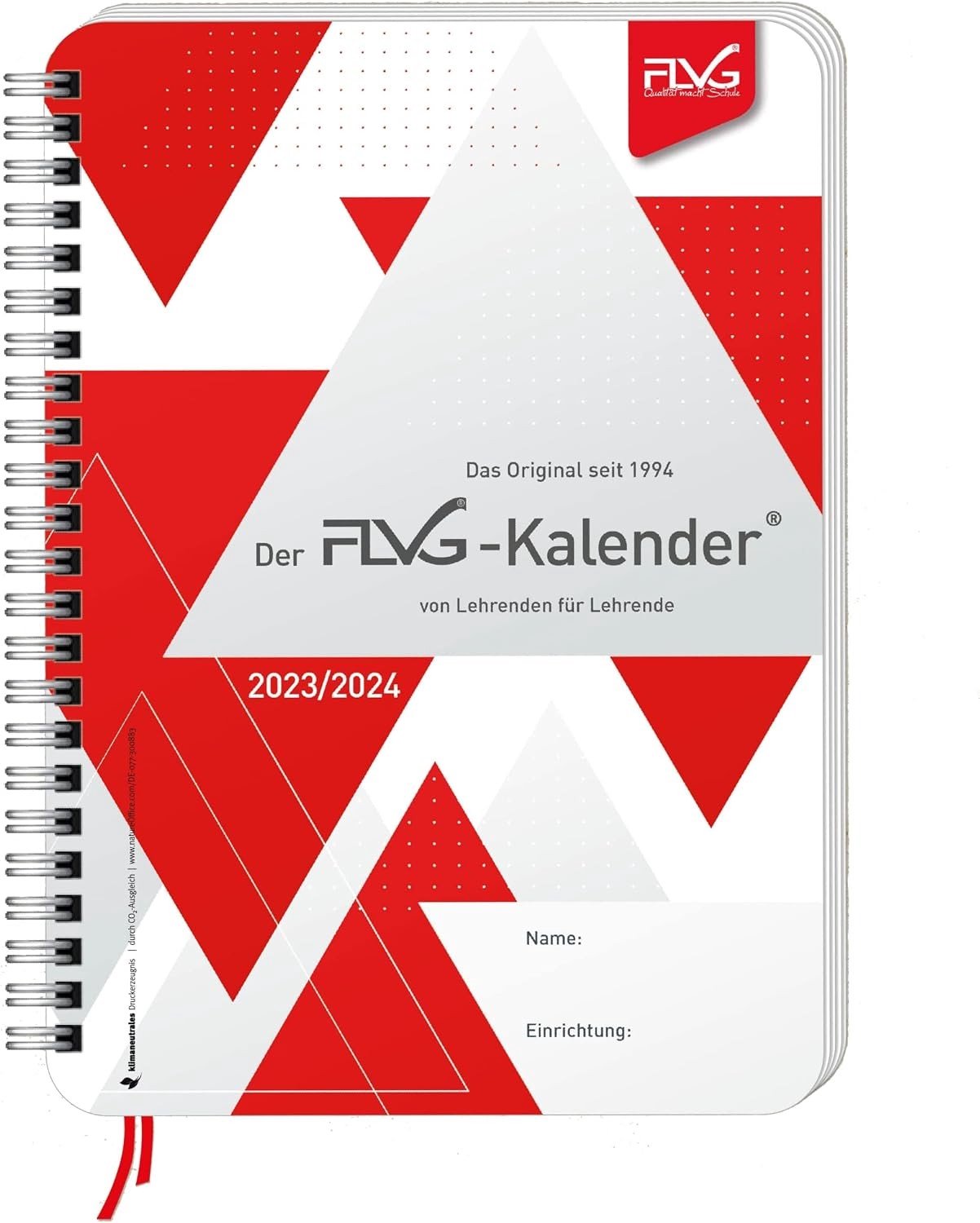 Lerarenplanner - A5 - Compacte Schoolplanner met Ringband - Voor Leraren