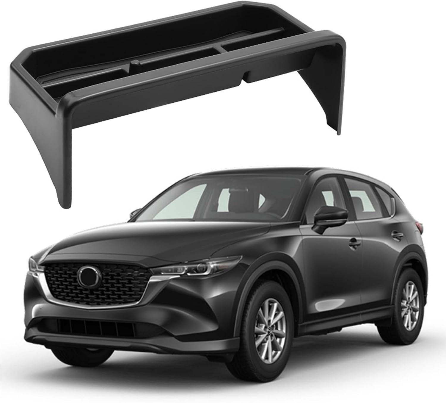 Middenconsole organizer voor Mazda CX-5 2021 2022 - handschoenenvak - 10,25 inch touchscreen - optimaal opbergcomfort - ShopVlot
