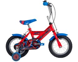 Spider-Man Kinderfiets - Jongens - 12 inch - Rood Blauw - Twee handremmen