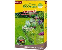 ECOStyle Lavameel Organische Tuinverbeteraar - Rijk aan Mineralen & Sporenelementen - Hogere Weerbaarheid - Beter Structuur en Vructhbaarheid van Bodem - 1,6 KG