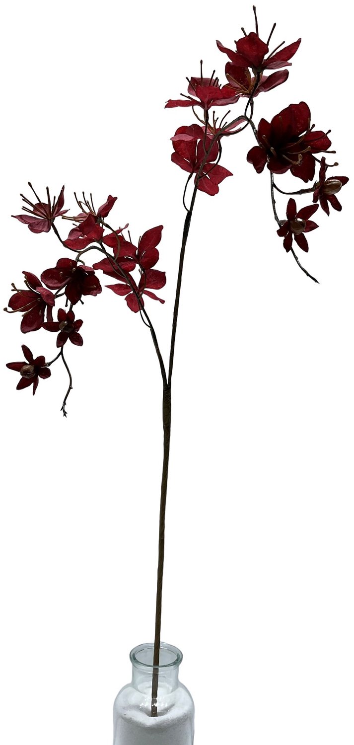 homebound by ky Kunsttak Scabiosa 96cm rood