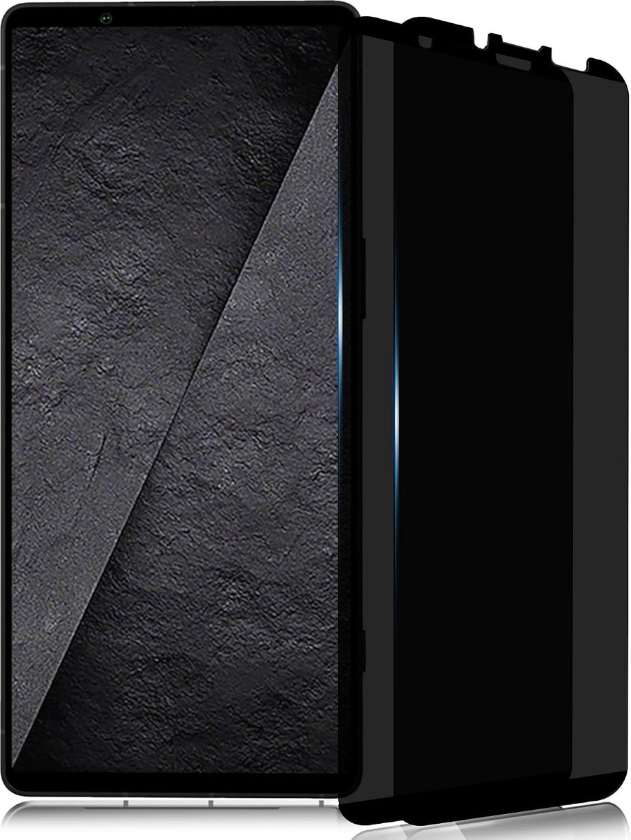 Gehard Glas voor Sony Xperia 1 VIII – 9H Hardheid, [2 Stuks] Anti-Spy Beschermfolie, krasbestendig compatibel met hoesjes