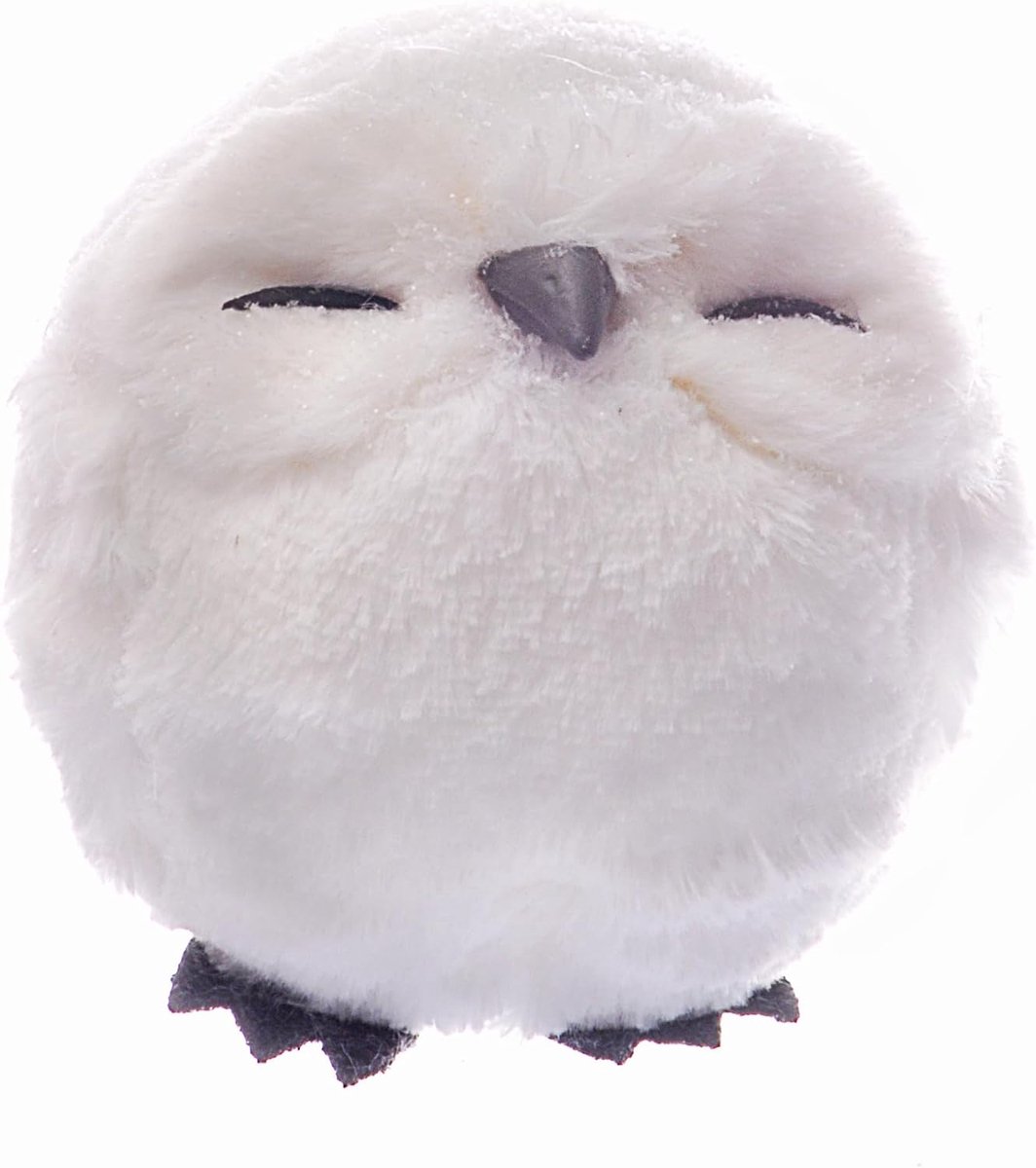 Bal Cute (Ø12cm) hangende kerstdecoratie, wit
