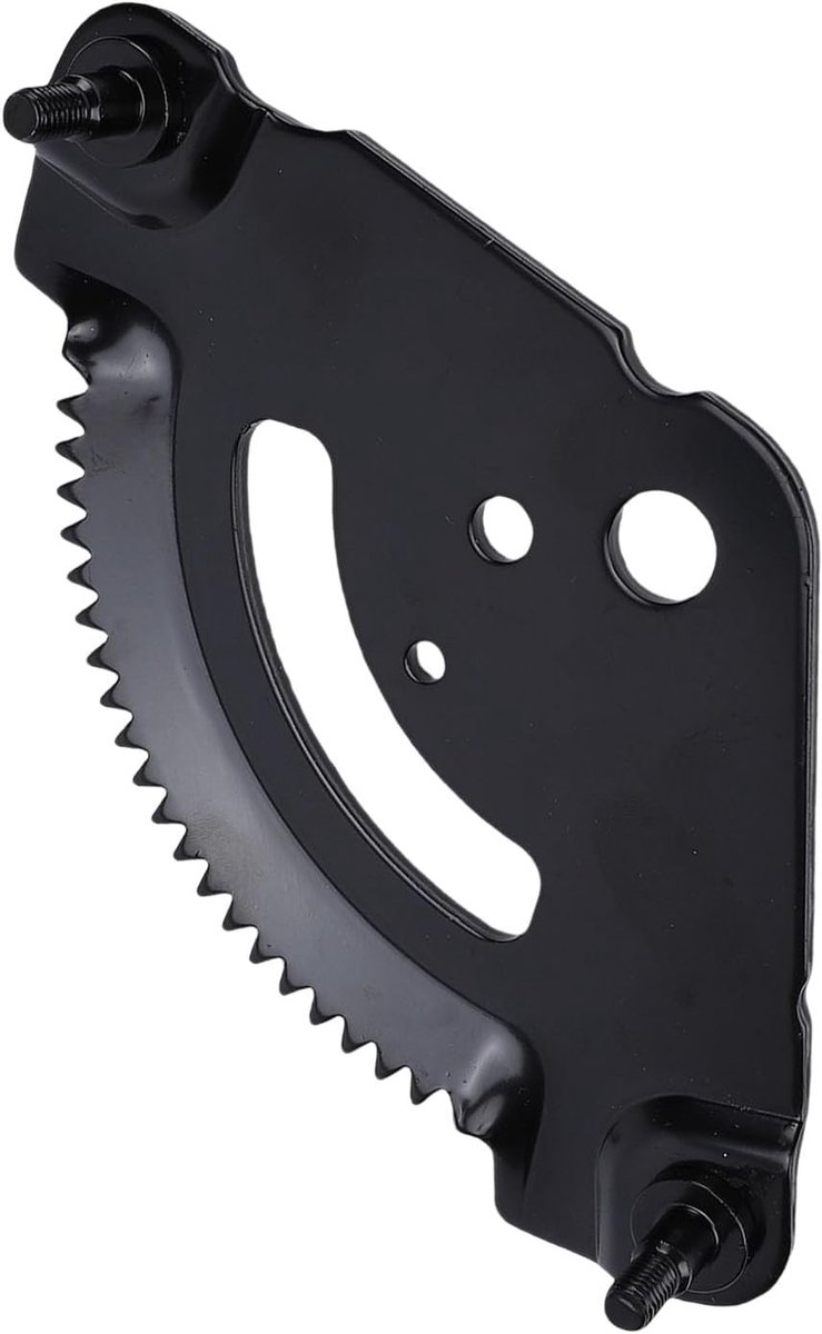 717 1550 Stuursectortandwielplaat Vervangend voor, Rondselset met Zwarte Coating voor Ltx 1842 Ltx 2146 Maaiers, Gemaakt van Hoogwaardig Staal, Geverfd Oppervlak, OEM 717 1550B