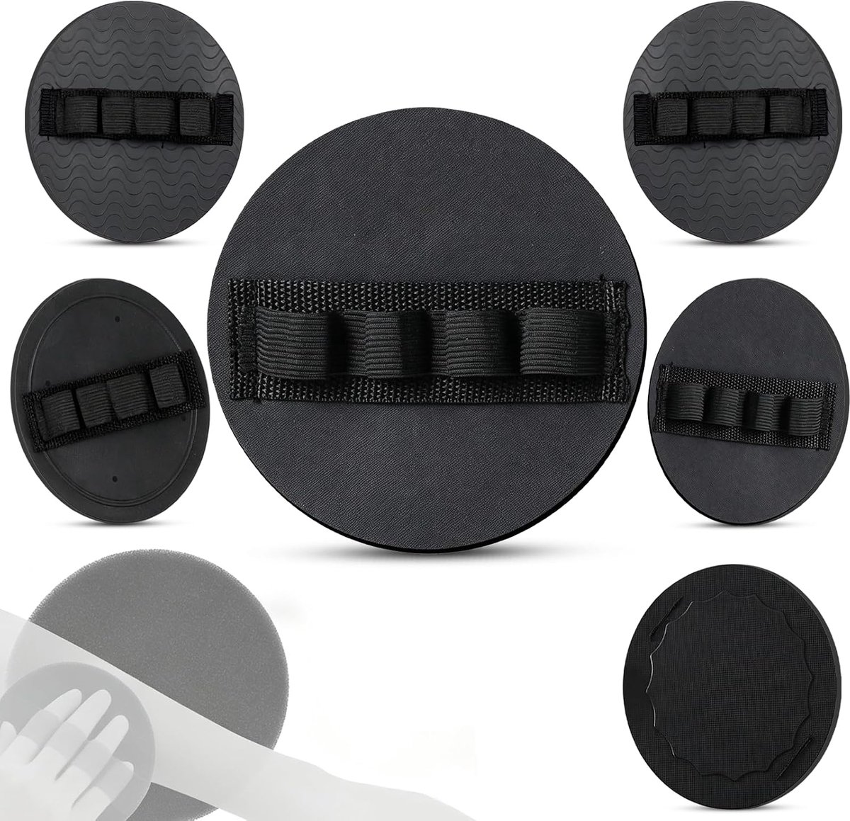 6 stuks pijnvrije peeling-badhandschoenen, peelinghandschoenen voor badkamer, exfoliërende handschoenen, duurzaam rubber, peelinghandschoenen, lichaamshandschoenen, diepe reiniging, massage-effect