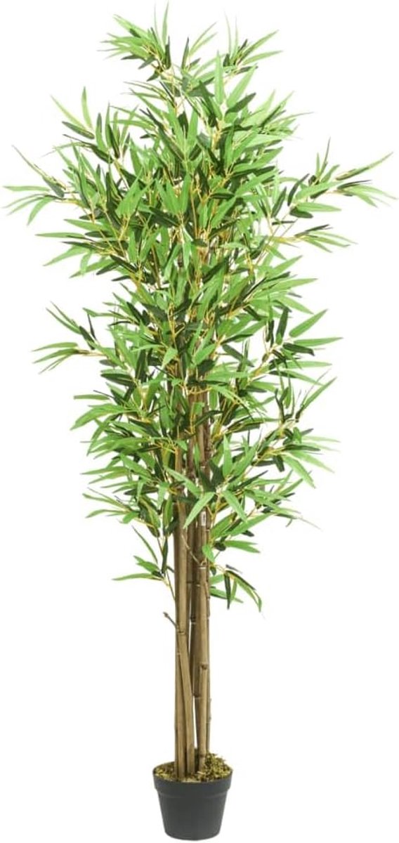 Kunstbamboe, 1288 bladeren, 180 cm, groen