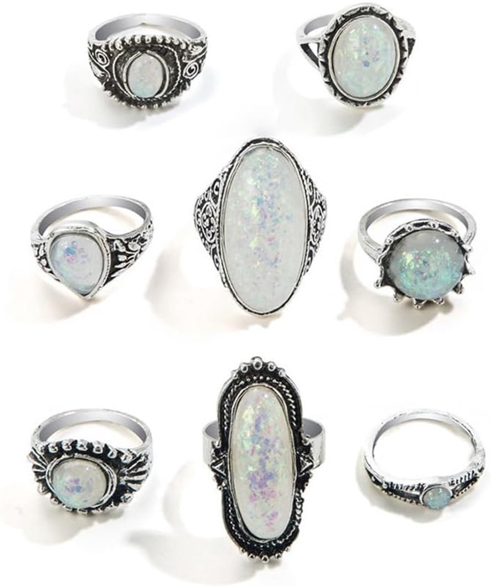 Ringen dames retro stijl ringen elegant en origineel voor dagelijks gebruik party festival muziek