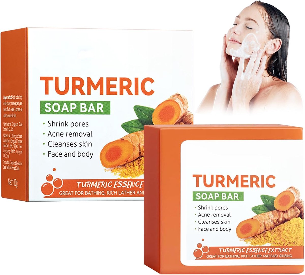 Whitening Zeep, Kurkuma Kojic Acid Soap