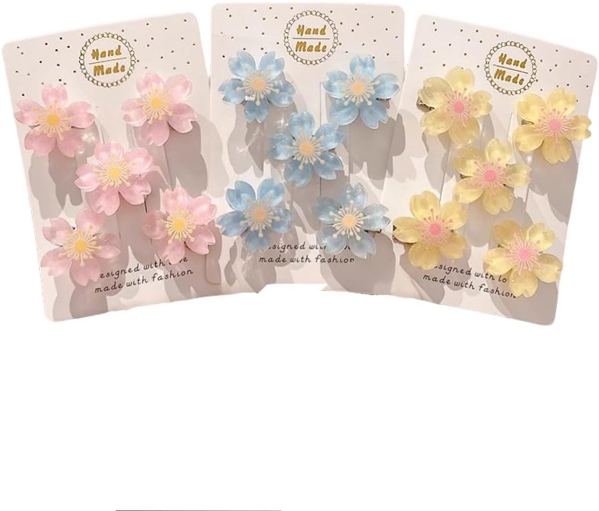 15 pk haarclips bloem kleine haarclips om te stylen plat mini eendbbel haarclips dik en dun haar dames haar metalen accessoire