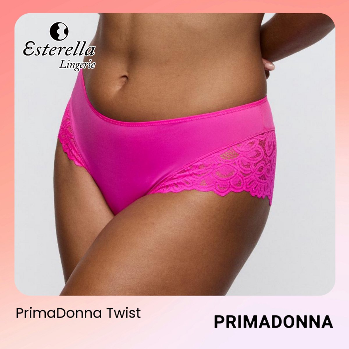 PrimaDonna Twist Dear Night Hotpants 0542632 Influencer Pink - maat 42