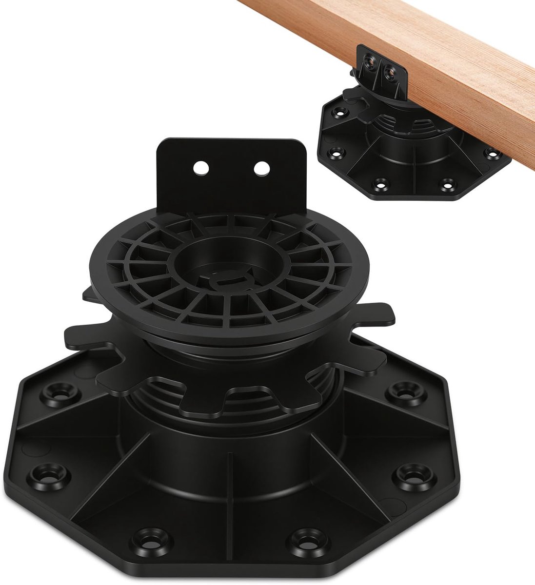 Stellagers in hoogte verstelbaar 50 stuks, 40-70 mm terraslagers