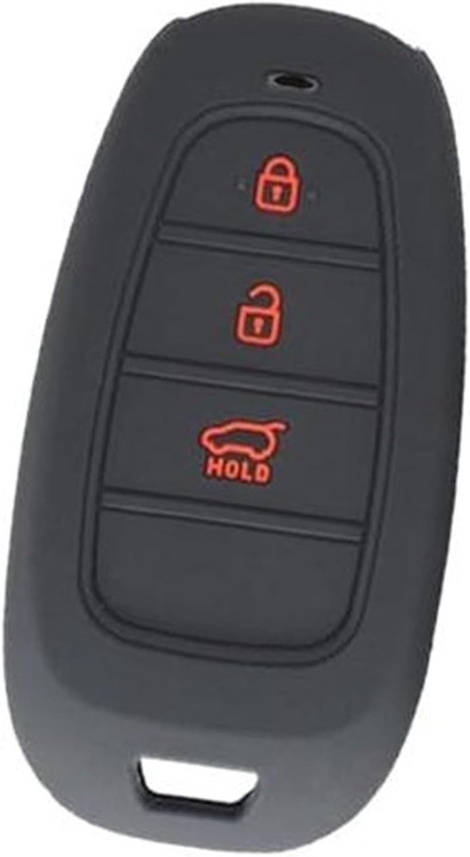 3-knops autosleutelhanger, for Hyundai, Sonata 2019 2020 Afstandsbediening Shell Case Cover Skin Houder Protector Keyless Control Vervanging Sleutelhoesje