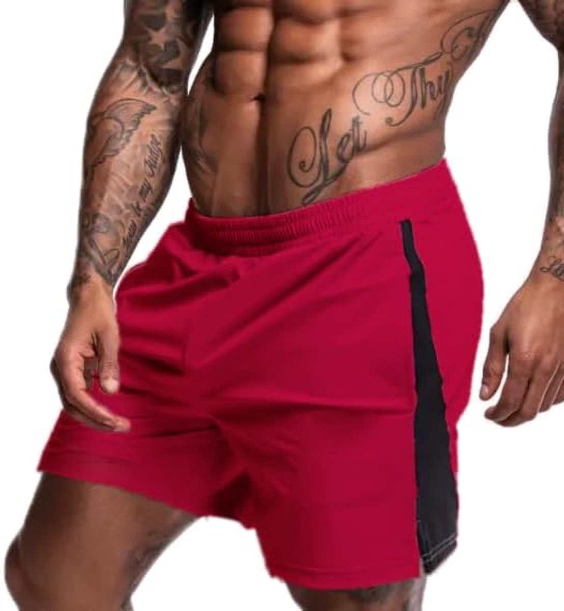 Shorts 5" Lichtgewicht Fitness Bodybuilding Snel Droog met Ademende Mesh Achterzijde
