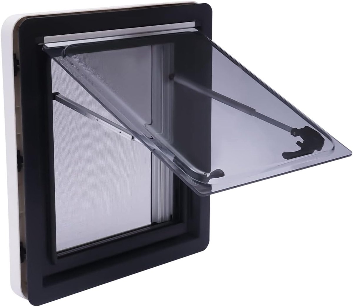 Zijraam 450 x 500 mm, uitzetvenster camper caravanraam, zijraam, bestelwagen, camper zijraam voor camper, caravan, bestelwagen, bestelwagen