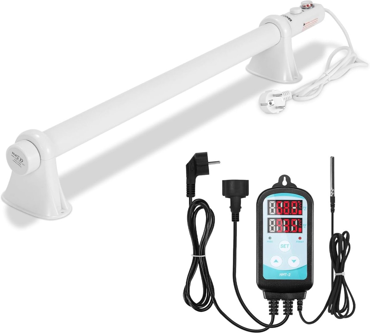 Kasverwarming 90W met digitale temperatuursensor