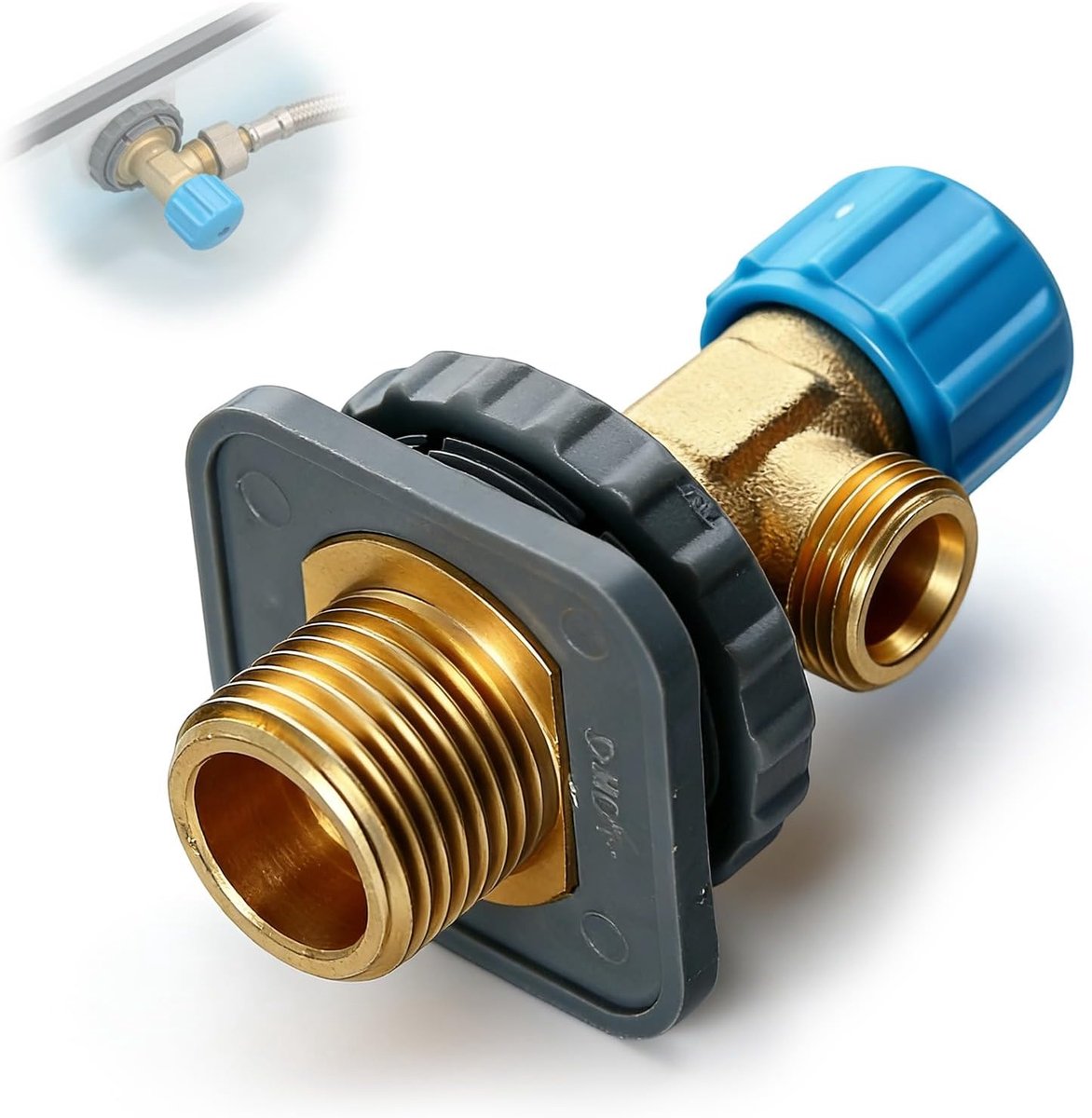 vierkant, compatibel met Geberit – vlotterkraan voor toilettanks, geschikt voor modellen 212458, 240.189/269/752.001/K12088, wateraansluiting 3/8 inch