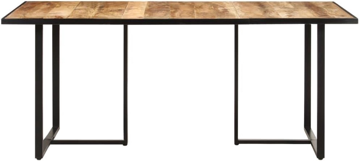 mangohout industrieel eethoek model 180x90x76 cm