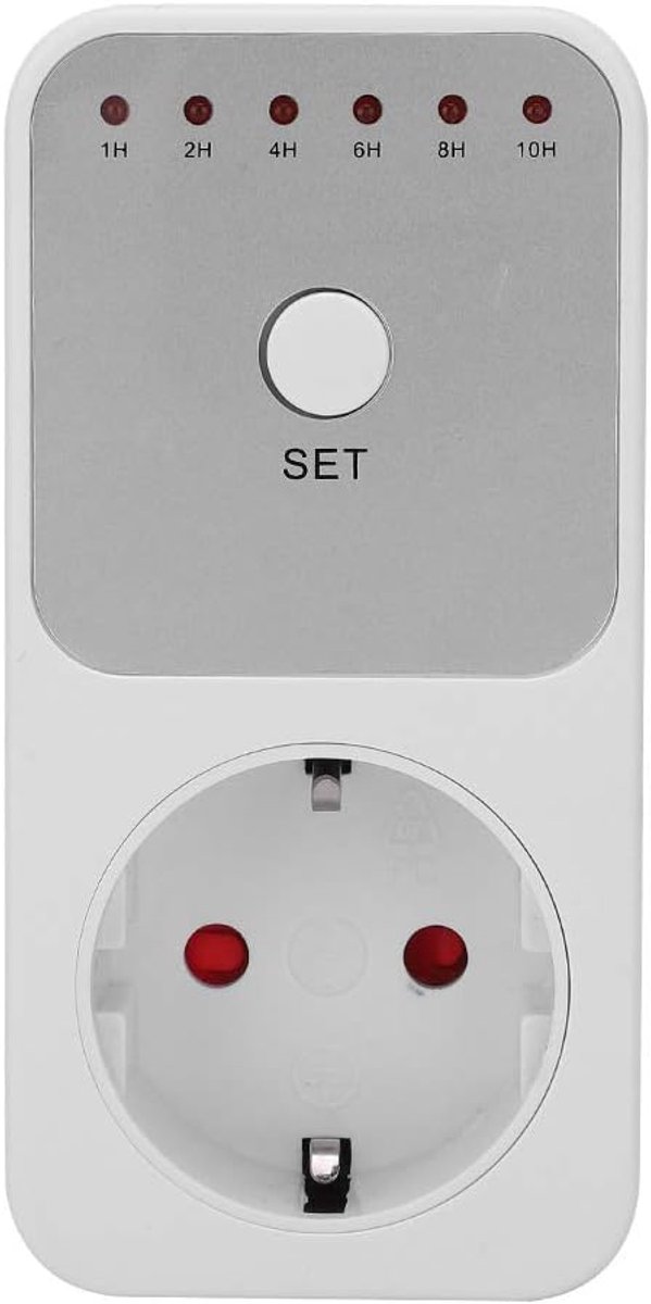 Timer Stekker - Digitale Countdown Timer - Voor Binnengebruik - EU Plug 230V - Plug-in Schakelaar