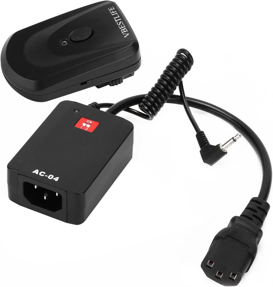 Studio Flitskop 4-Kanaals - Ingebouwde Trigger - Voor Audio - Inclusief Batterij