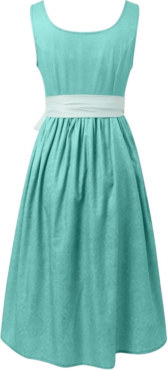 Dirndl dames klederdrachtjurk met schort - feestelijke Oktoberfest Dirndl, Wiesn jurk met blouse, traditionele klederdrachtdirndl, carnaval, maat 34-44