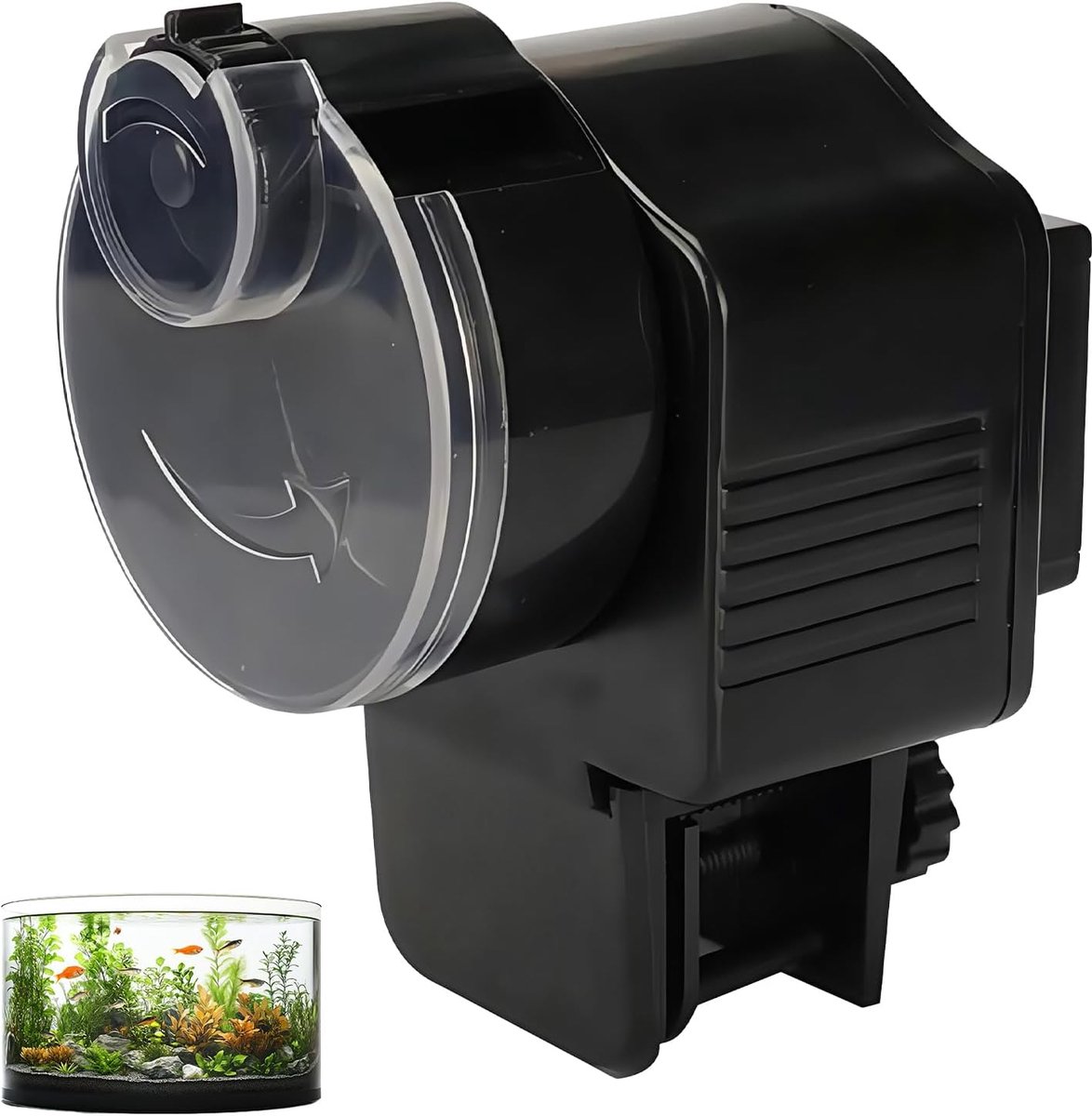 Visvoerdispenser 60 ml voor pellets en strips