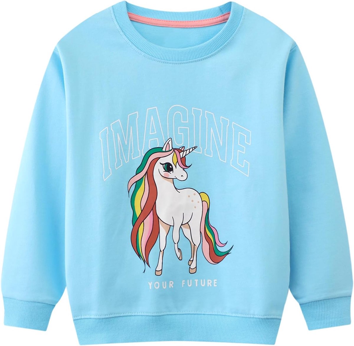 Sweatshirt Meisjes Katoen Sweater Meisjes Casual Mode Pullover voor Kinderen Leuke Peuter Kleding Leeftijd 2-10 Jaar