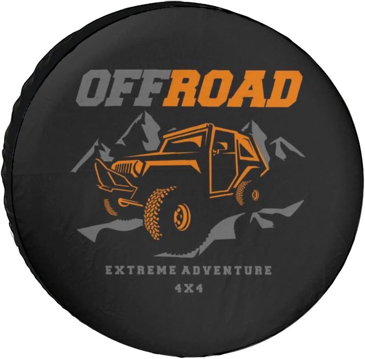 Wieldop voor auto's, off-road Extreme Adventure, waterdicht en stofdicht, geschikt voor SUV's, campers, aanhangwagens, 40,6 cm autowielen