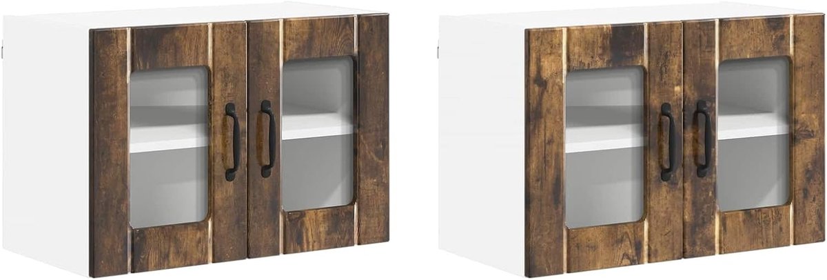 Grenen gestoffeerd hoofdbord Modern design 90x190 cm Naturel Zwart