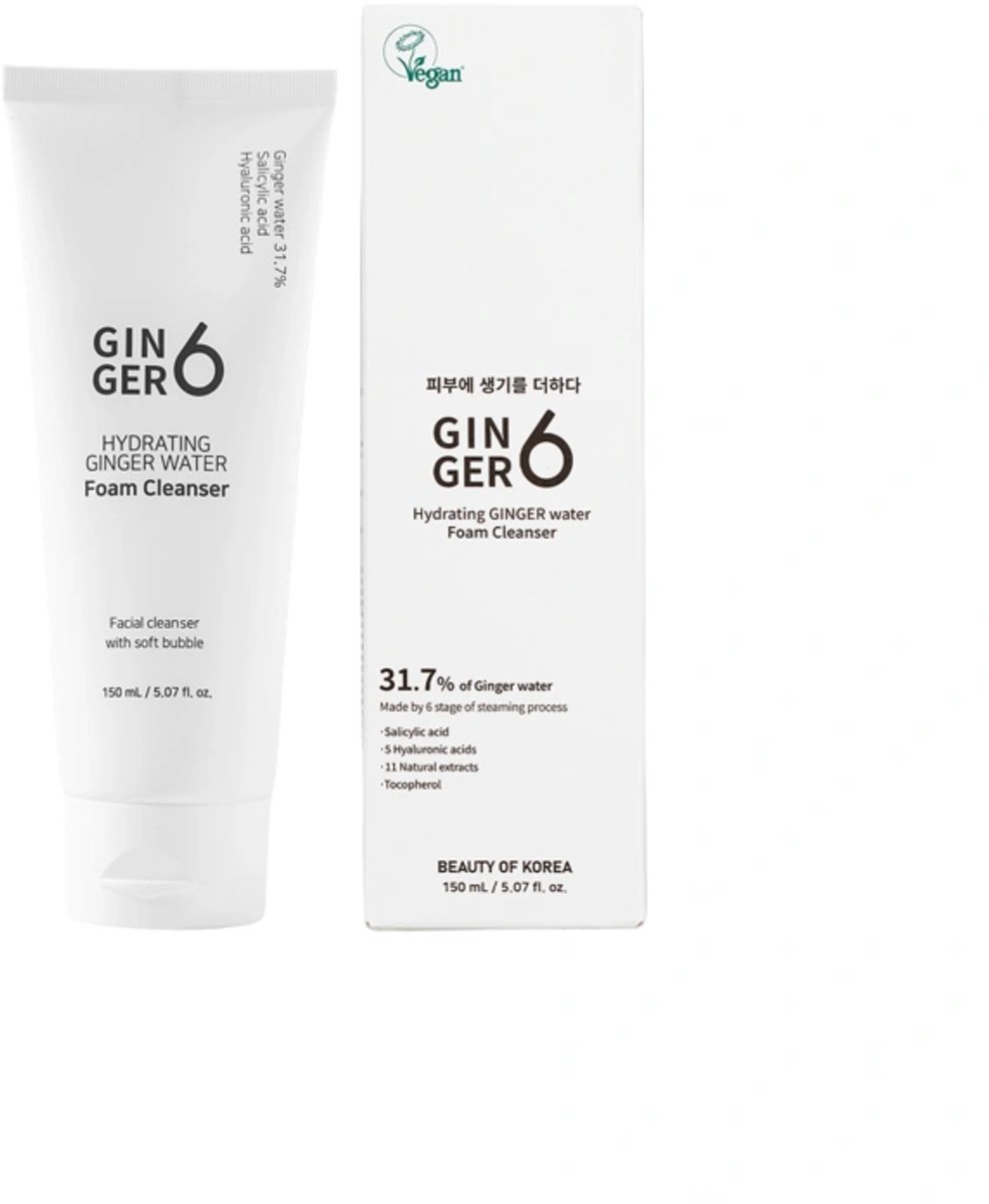 Hydrating Ginger Water Foam Cleanser