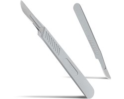 Pulox wegwerpscalpel - 10 stuks - individueel steriel verpakt - #10