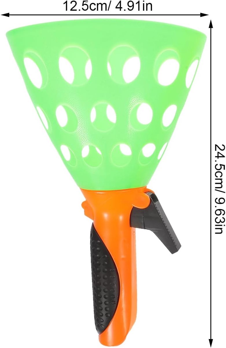 Ballen starten speelspeelgoed, pop-balspellen met opvangmanden, ballen, outdoor indoor-spelletjes, activiteiten voor kinderen