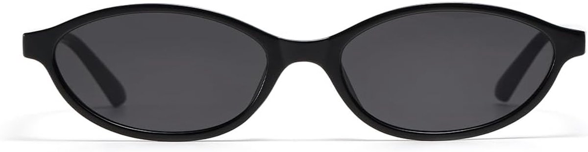 Keeper Retro Ovale Zonnebril Mode Kleine Ovale Cat Eye Zonnebril Vintage jaren 90 Zonnebril Kleine Gezicht Shades UV400