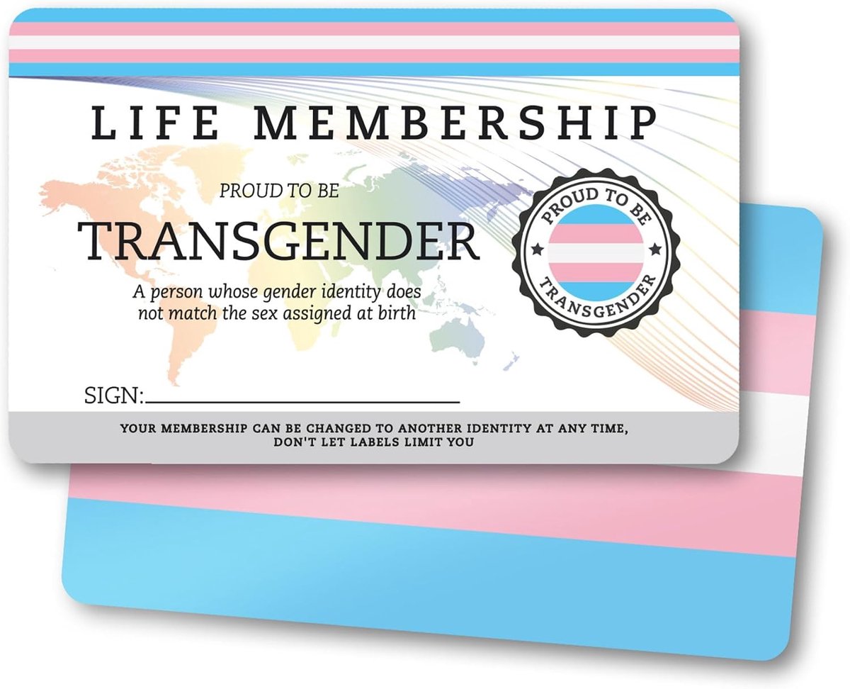 Trots Kaart, LGBTI Accessoires, Lidmaatschapskaart, Inclusief Geschenk, PVC