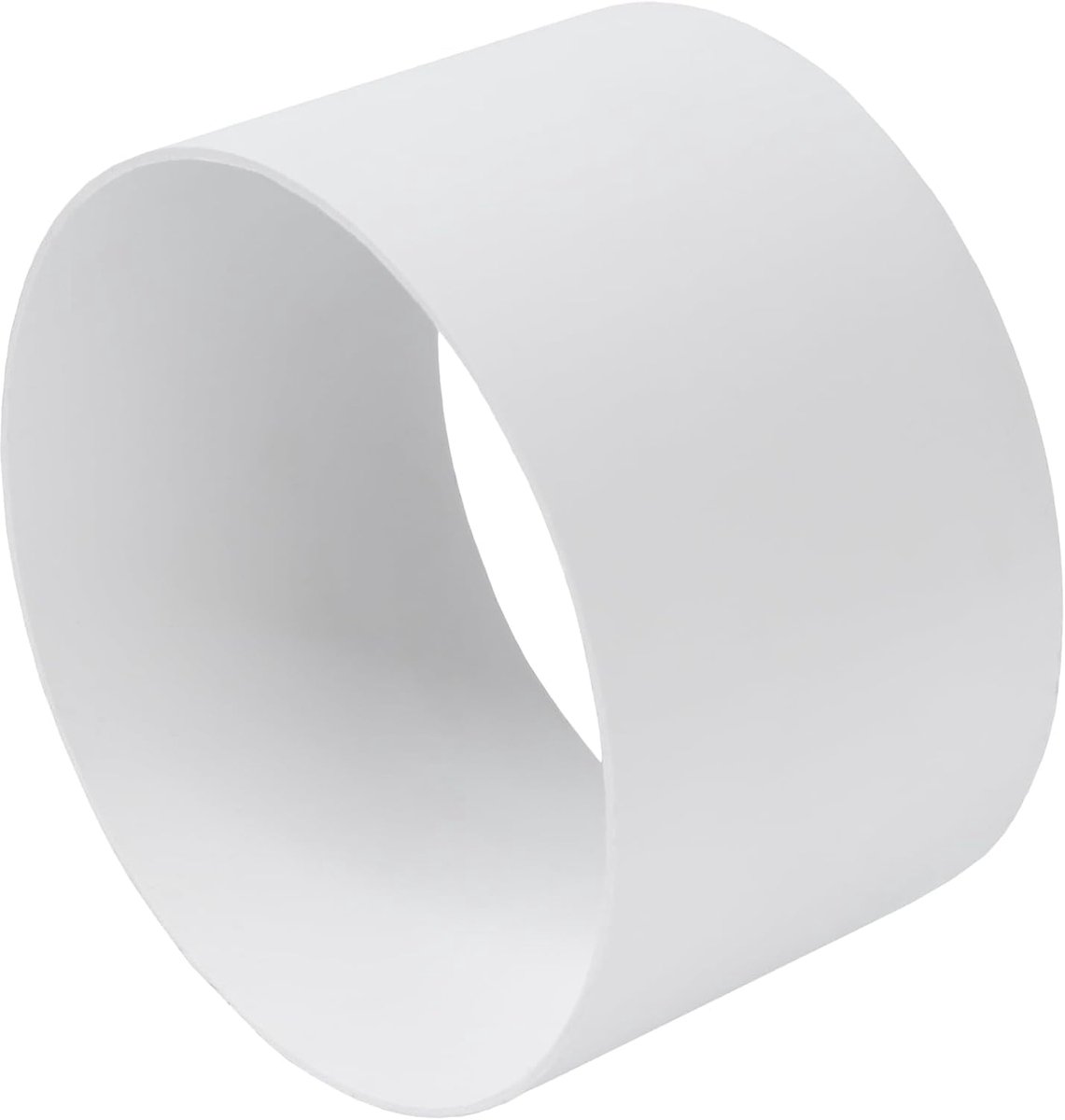 100 mm ronde buis buitenconnector - ventilatiesysteem accessoire - verbindingsstuk voor ronde buissystemen - vrouwelijke buisverbindingsflens
