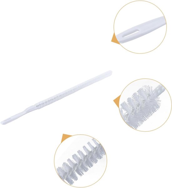 3-pack 45cm rioolreinigingsborstels – flexibele pijpreiniger en haarverwijderaar voor keuken/badkamer — afbeelding 3