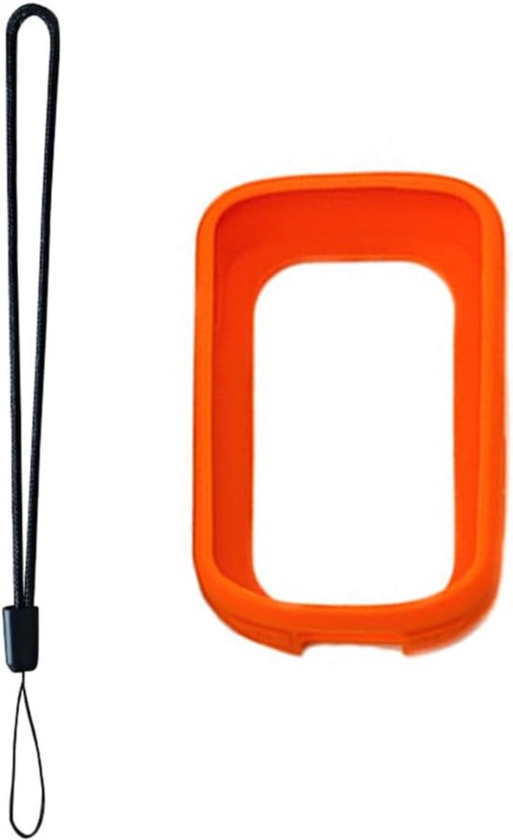 Case voor iGPSPORT BSC200S/BSC300T, Anti-shock Zacht Silicone Beschermhoesje, Licht Gewicht-Oranje