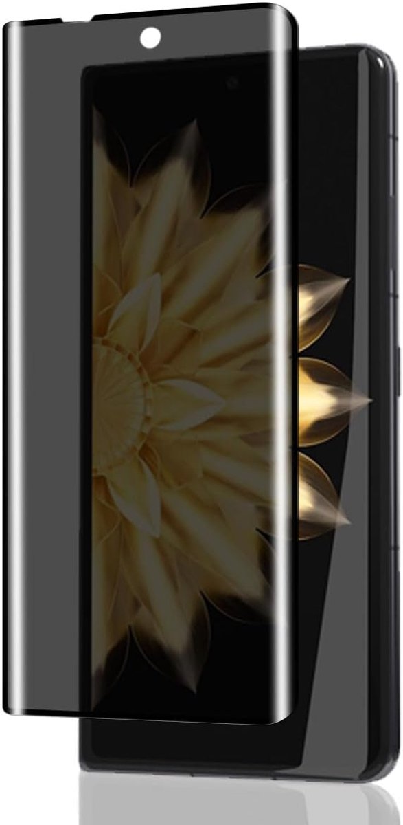 Privacy pantserglas voor Honor Magic V2, 9H hardheid, krasbestendig, luchtbelvrij, anti-spy displaybeschermfolie voor Honor Magic V2