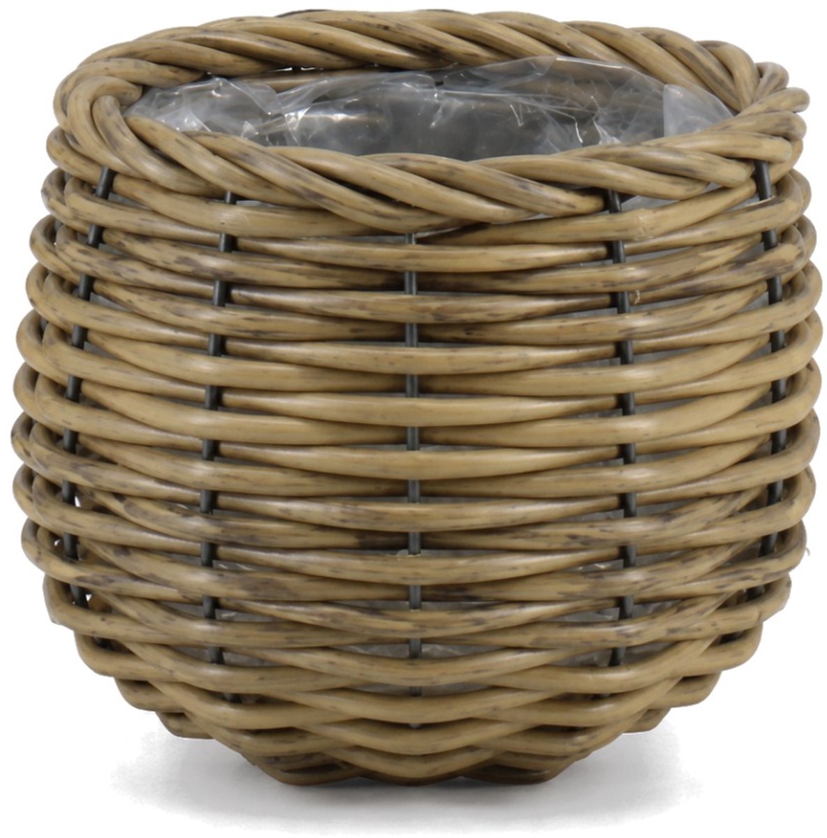 Floran Montreal plantenmand naturel 19 cm rotanlook kunststof