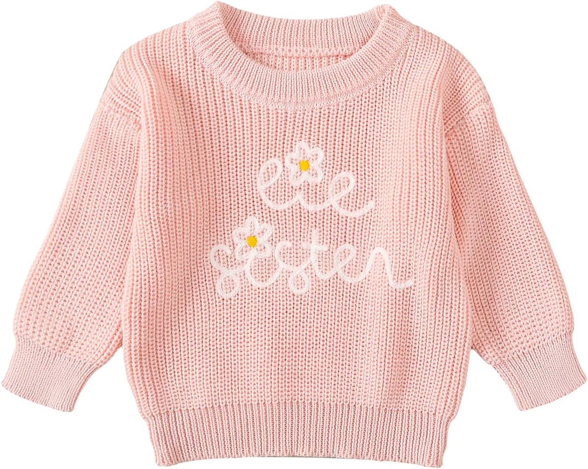 baby meisjes trui grote zus kleine zus lange mouwen pullover sweatshirts outfits zuigeling winter outfits