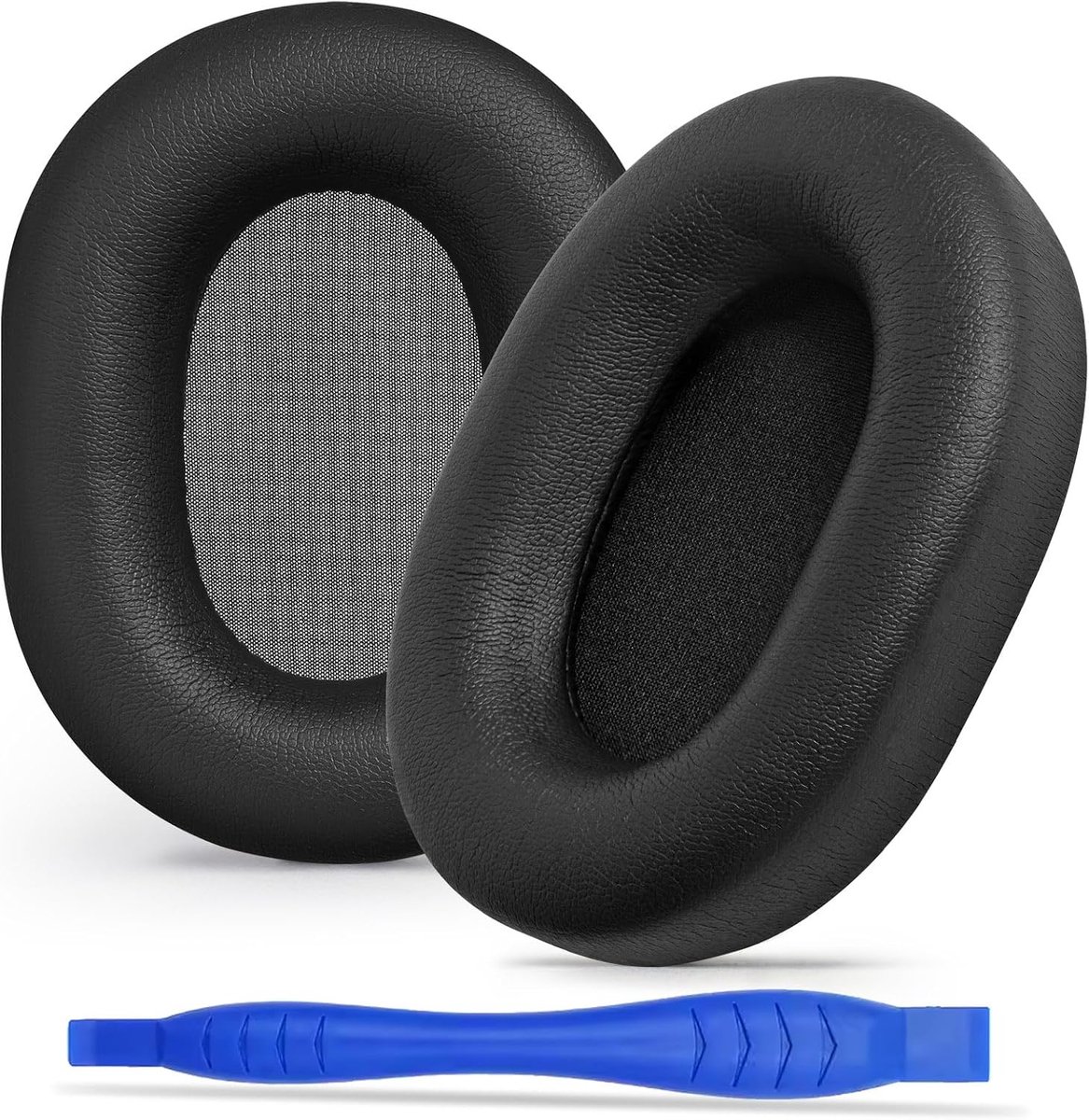 Oorkussens voor Sony WH-1000XM5 Noise Canceling Hoofdtelefoon, Premium Oorkussens met Zacht Eiwitleren, Geoptimaliseerd Traagschuim (Zwart)