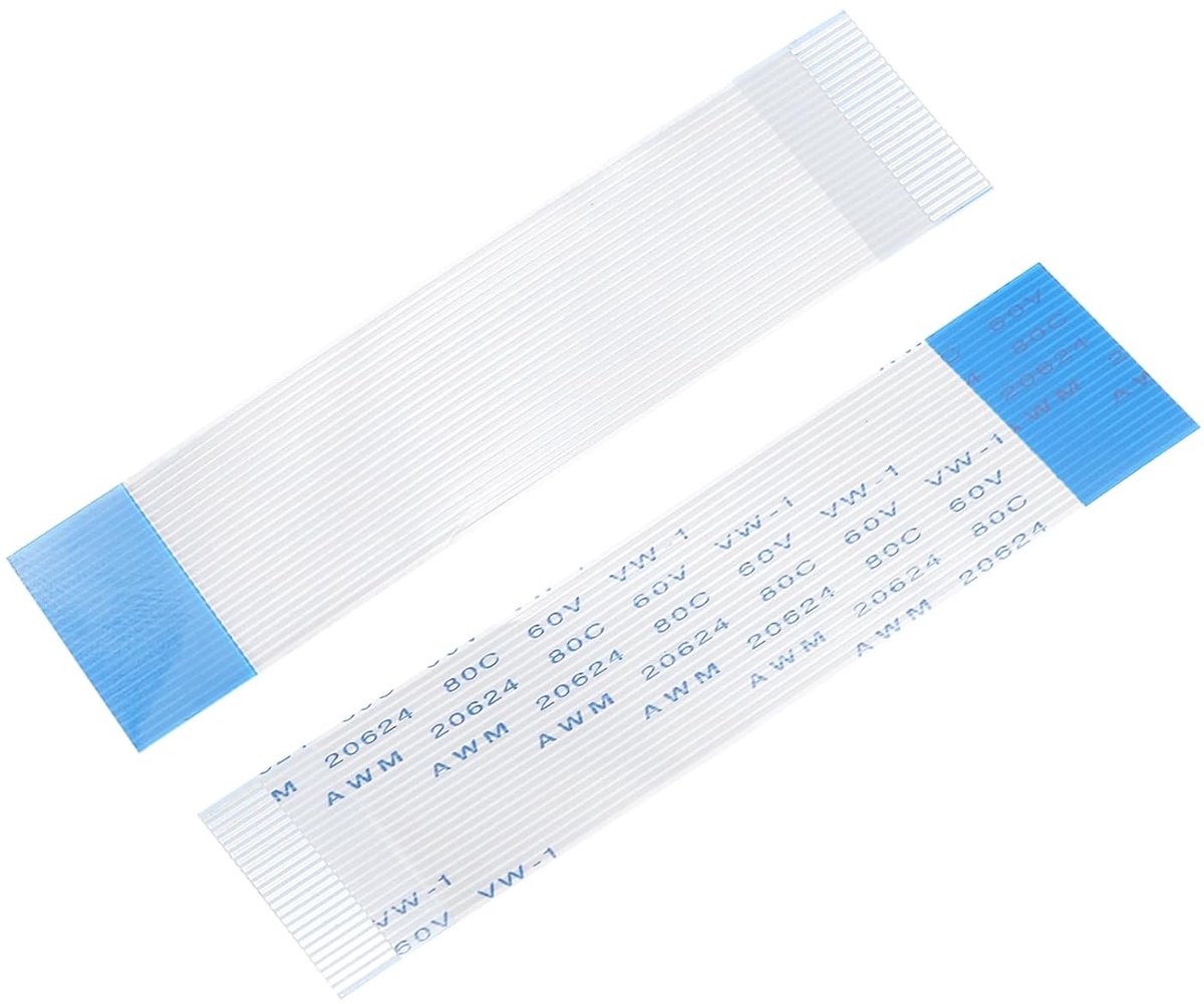5 Pezzi Piatto Flessibile FFC, 24-polige passo, 1 mm, lengte 250 mm (type B) voor lcd-stempel, 3D-fotocamera, DVD, tv, laptop, audio