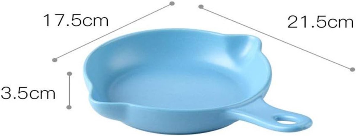 Baked Rice Bowl Oven Bakplaat Keramische Salade Plaat mengen Bowl-Roze Rond*2