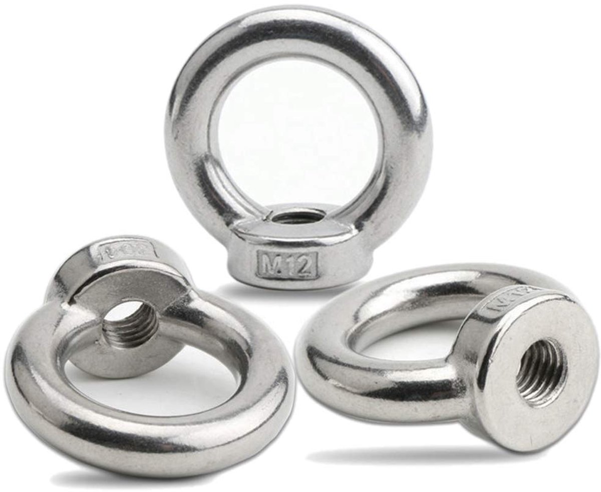 20 stuks ringmoeren, binnenringmoeren voor het optillen van roestvrij staal 304, Pack-of-20, M4