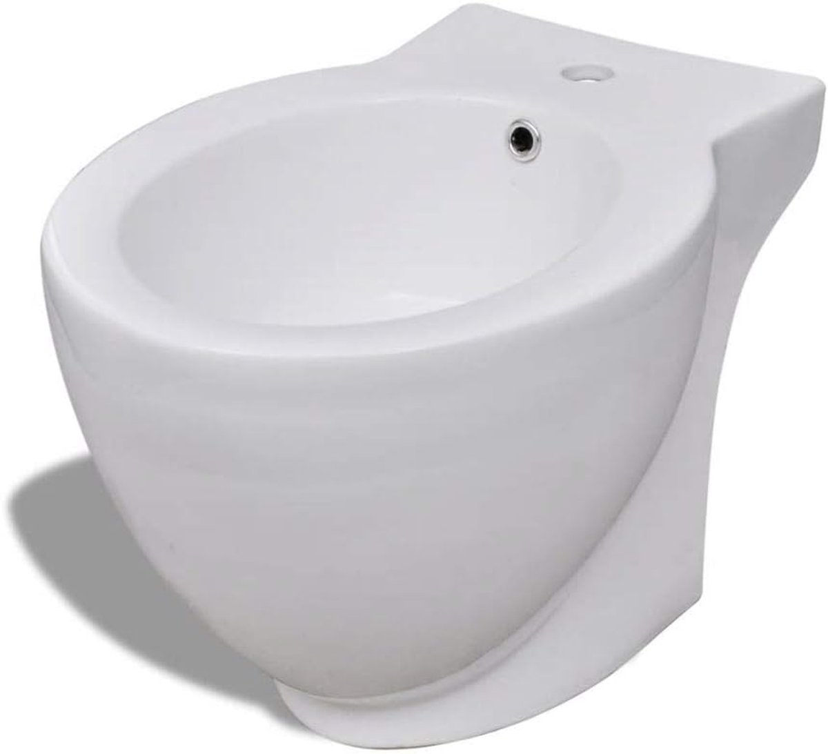 Staande bidet, staand bidet van keramiek, 58 x 40 x 40 cm, wit
