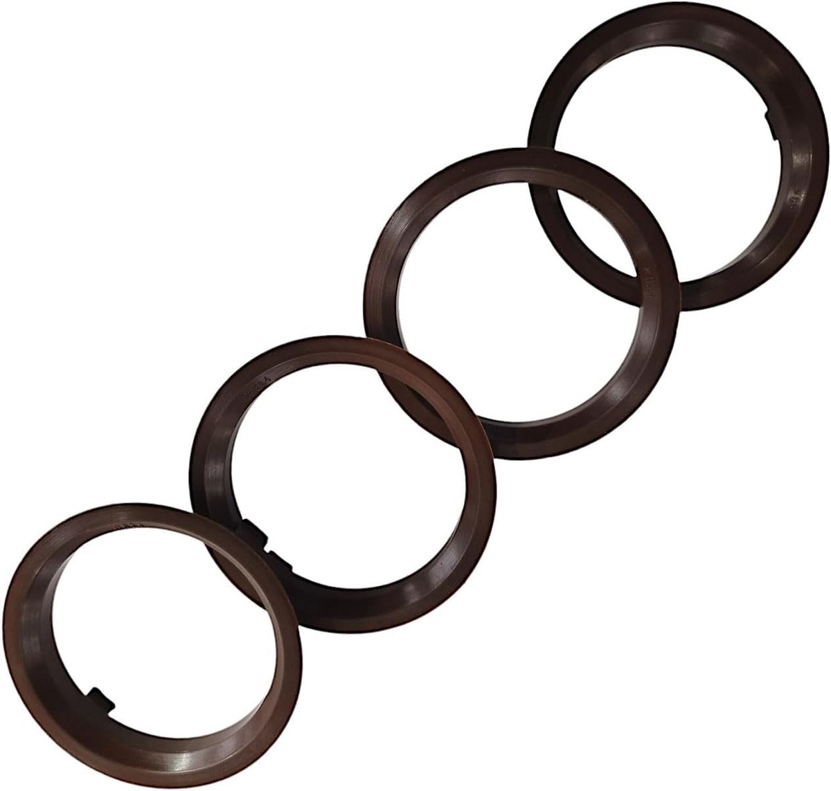 Centreerringen 71,6 op 67,1 mm Kunststof Set 4 Stuks Wielcentering