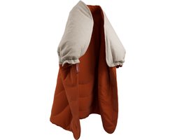 Stoov Huge Hug³ - Elektrische deken - Original Terracotta Orange - 3 warmtestanden tot 58°C - Pro | 3 tot 5 uur